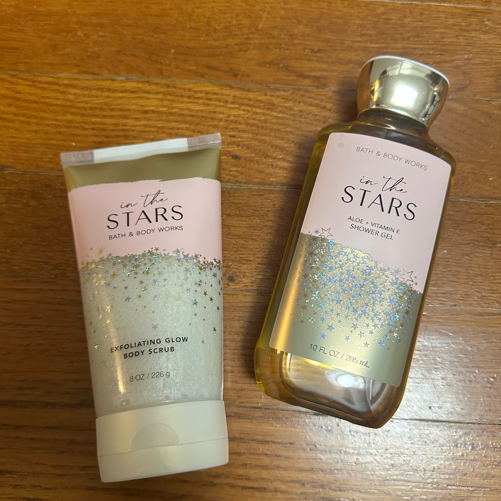 Bath & Body works In The Stars Body Scrub & Shower Gel